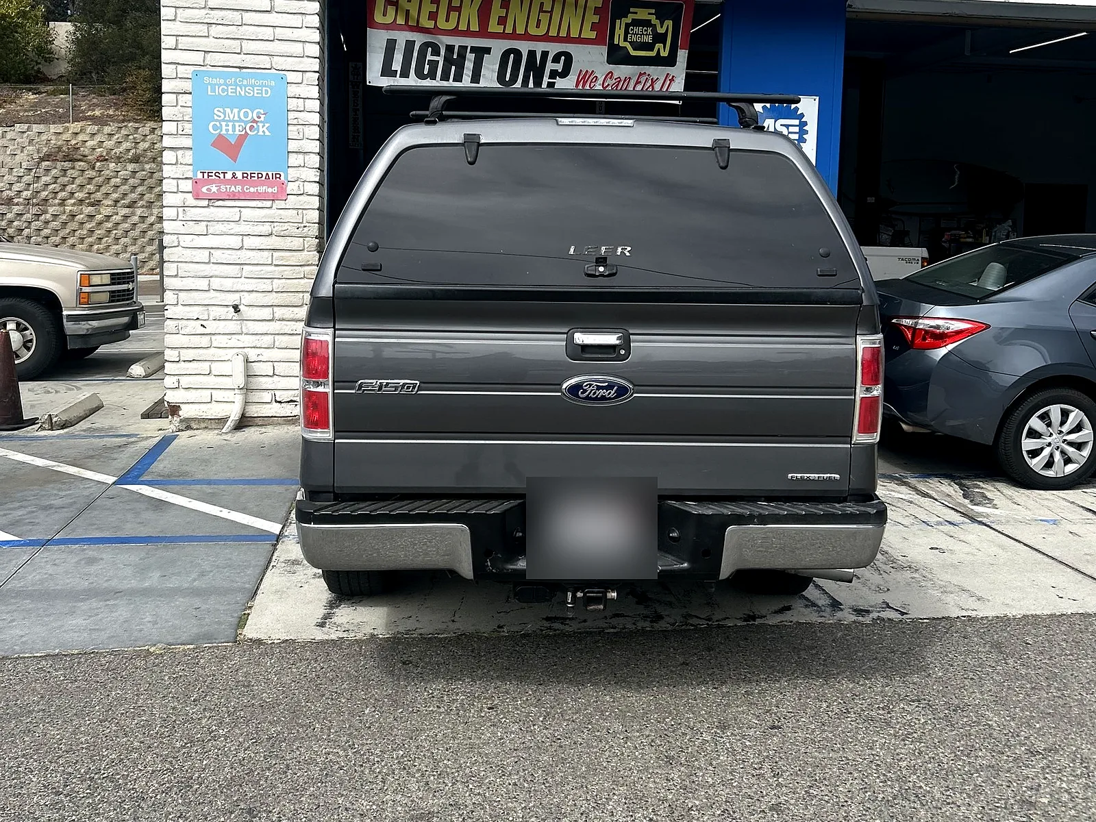 Diesel repair in Encinitas, CA: Ford F-150 pickup at our service bay