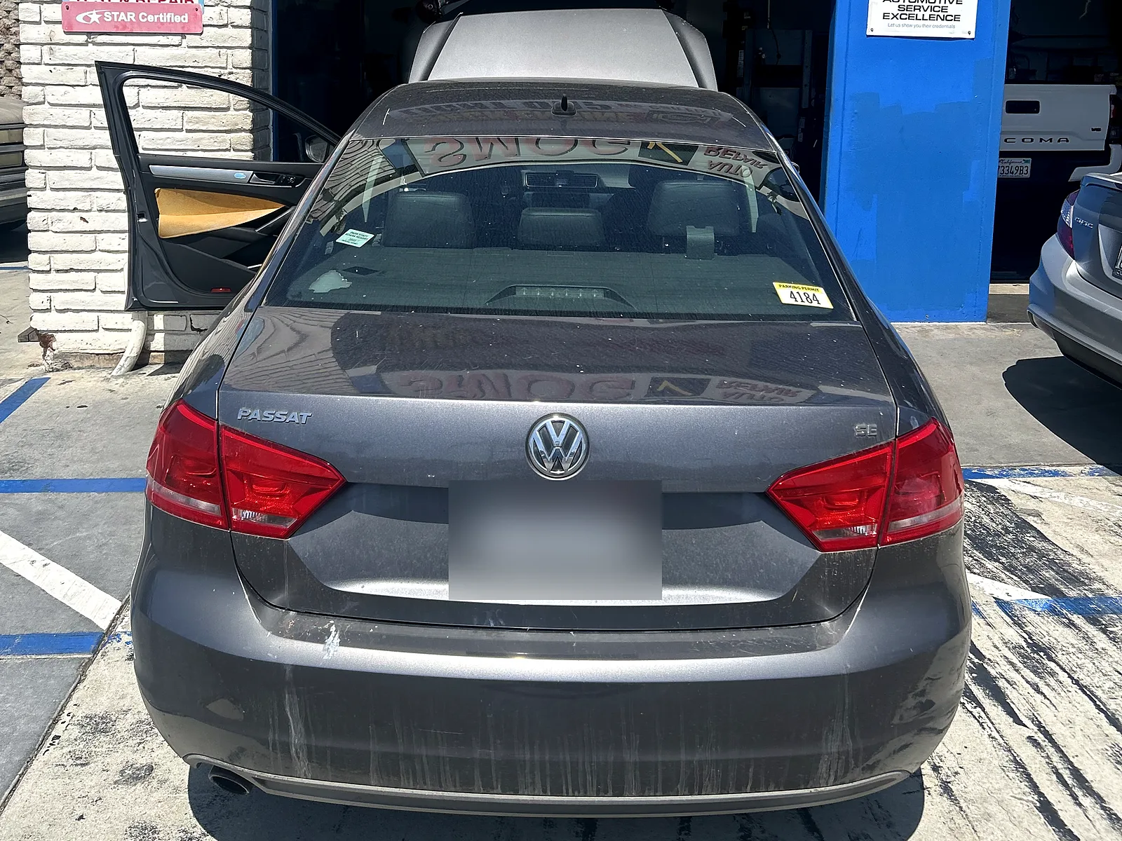 European auto repair in Encinitas, CA: Volkswagen Jetta at our service bay