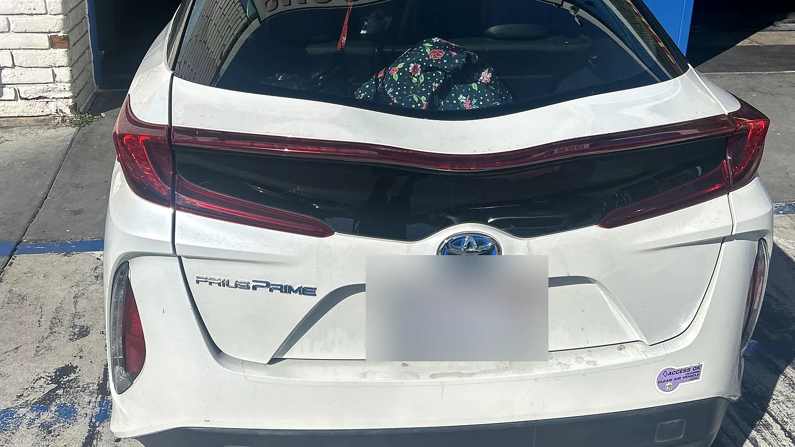 Hybrid repair in Encinitas, CA: Toyota Prius Prime at our service bay