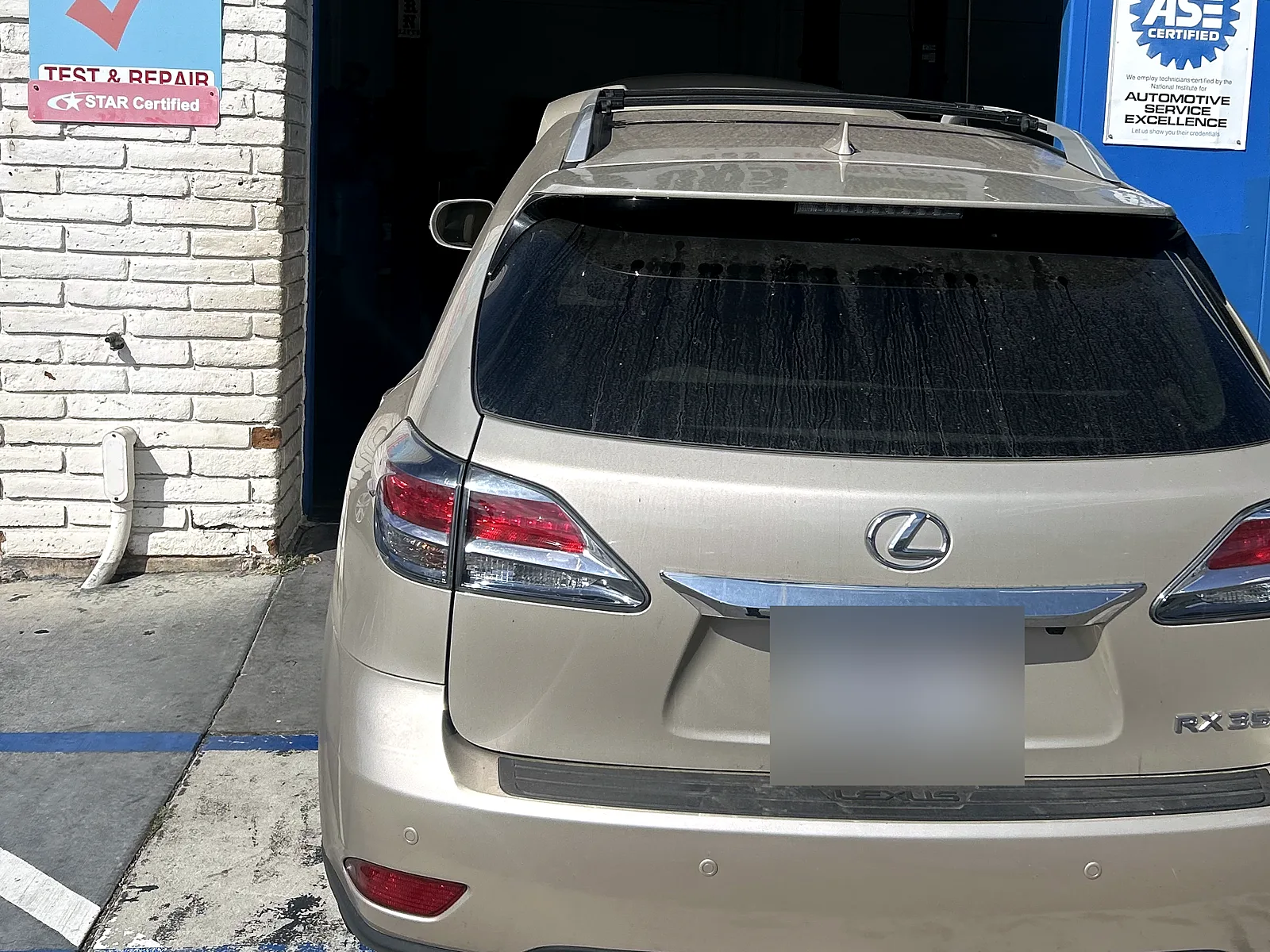 Japanese auto repair in Encinitas, CA: Lexus RX at our service bay