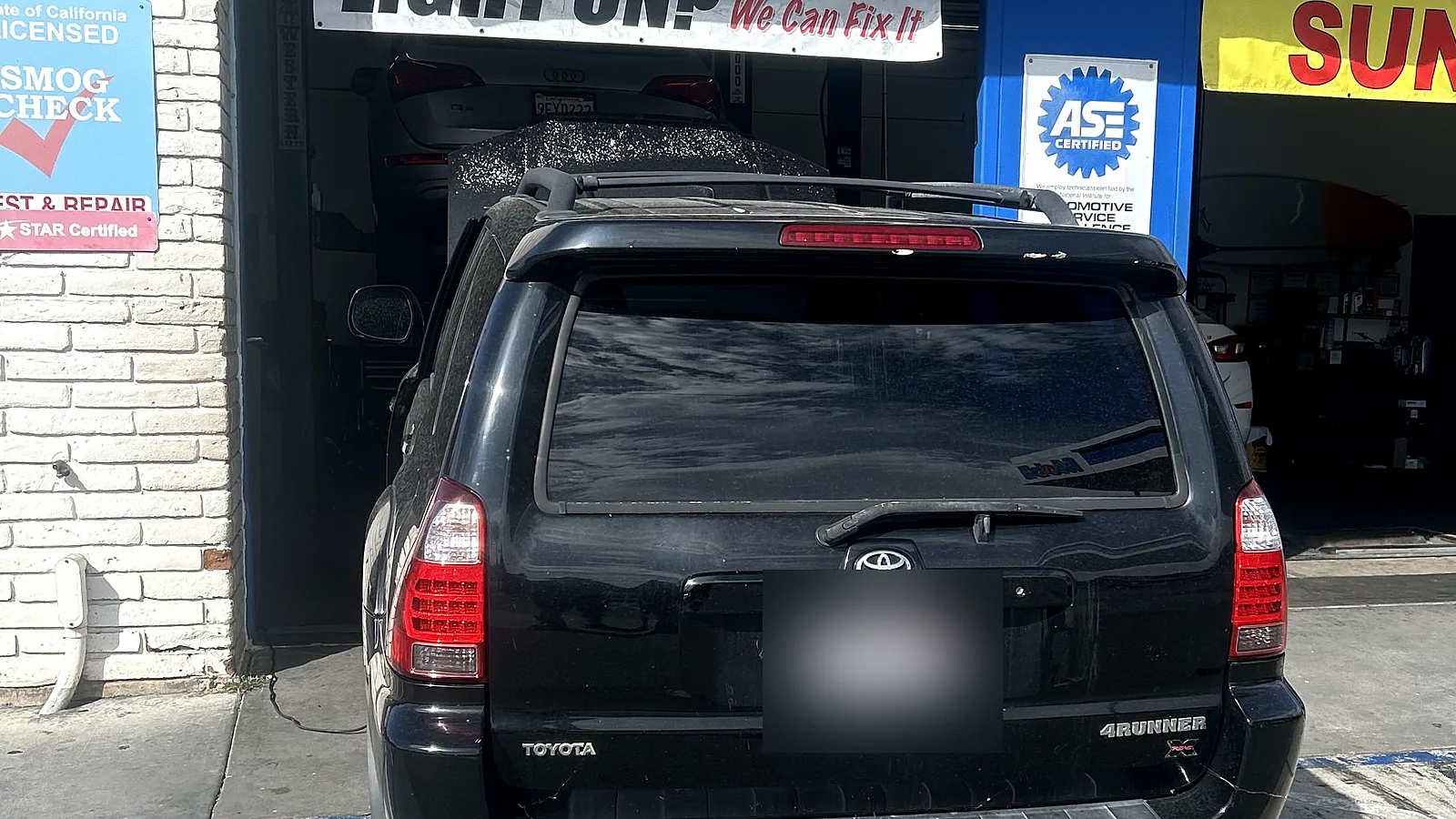 Japanese auto repair in Encinitas, CA: Toyota 4Runner at our service bay